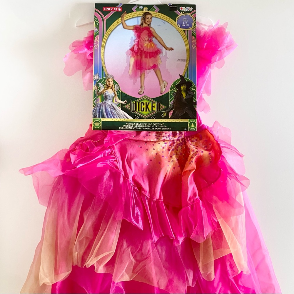 NEW Wicked Glinda costume in Size: Large (10/12)